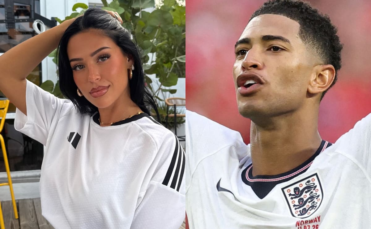 Ashlen Castro y Jude Bellingham. (Foto: Instagram)