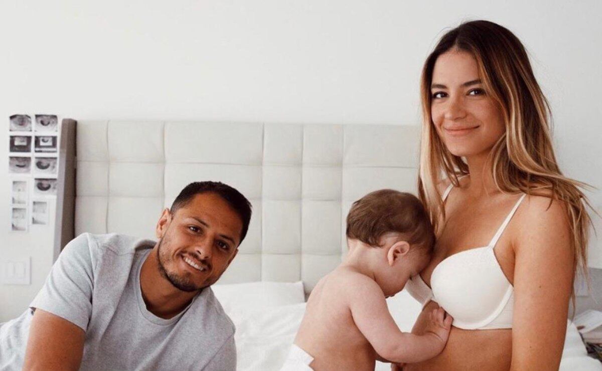 Sarah Kohan, esposa del “Chicharito” Hernández, comparte fotos del nacimiento de su hija Nala