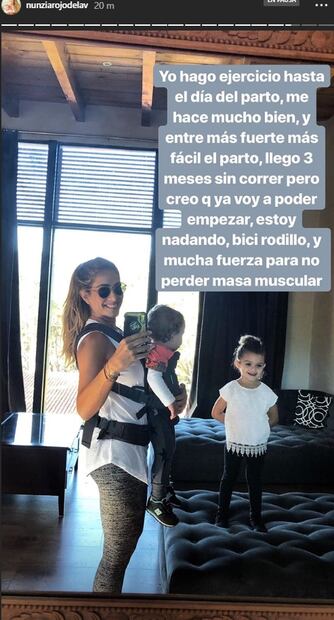 Nunzia Rojo de la Vega será mamá por segunda ocasión