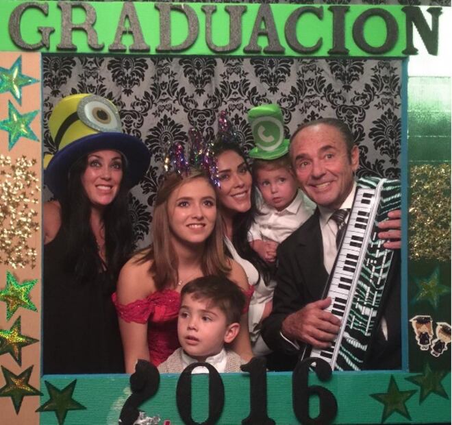 La graduación de Ana Paula, hija de Marichelo Puente