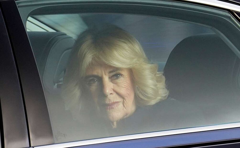 La reina Camila durante la reciente visita del Emir de Qatar / Foto: AP