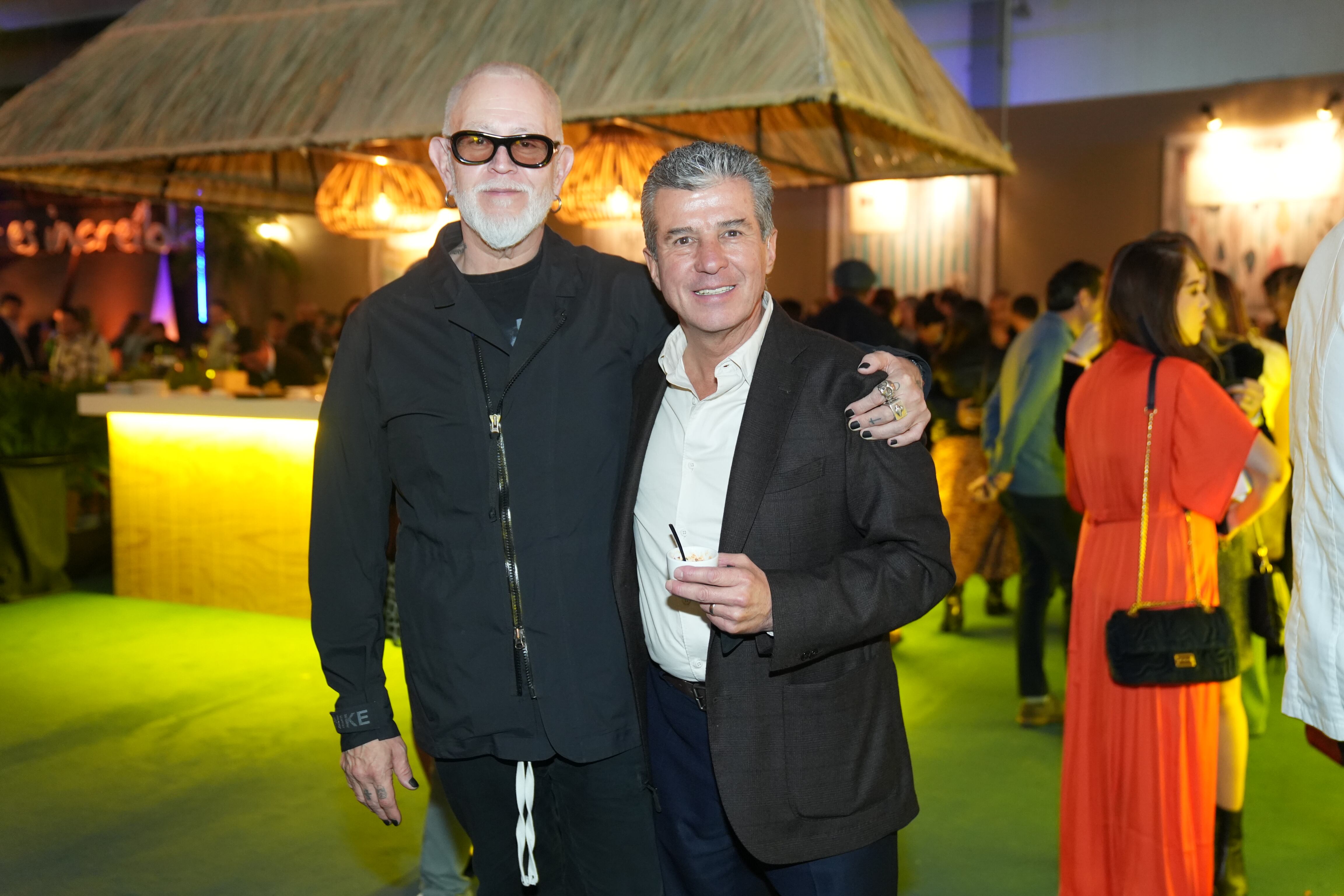 Héctor Mijangos y Alberto Cinta. (Foto: Héptor Arjona)