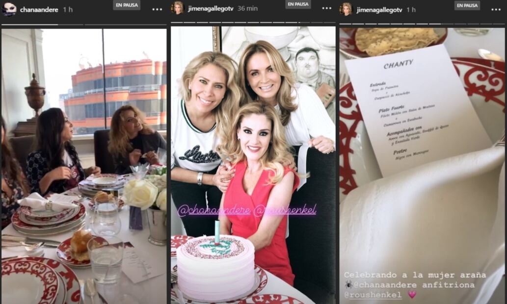 Inés Gómez Mont y Yolanda Andrade en tremenda fiesta por el cumpleaños de Chantal Andere 