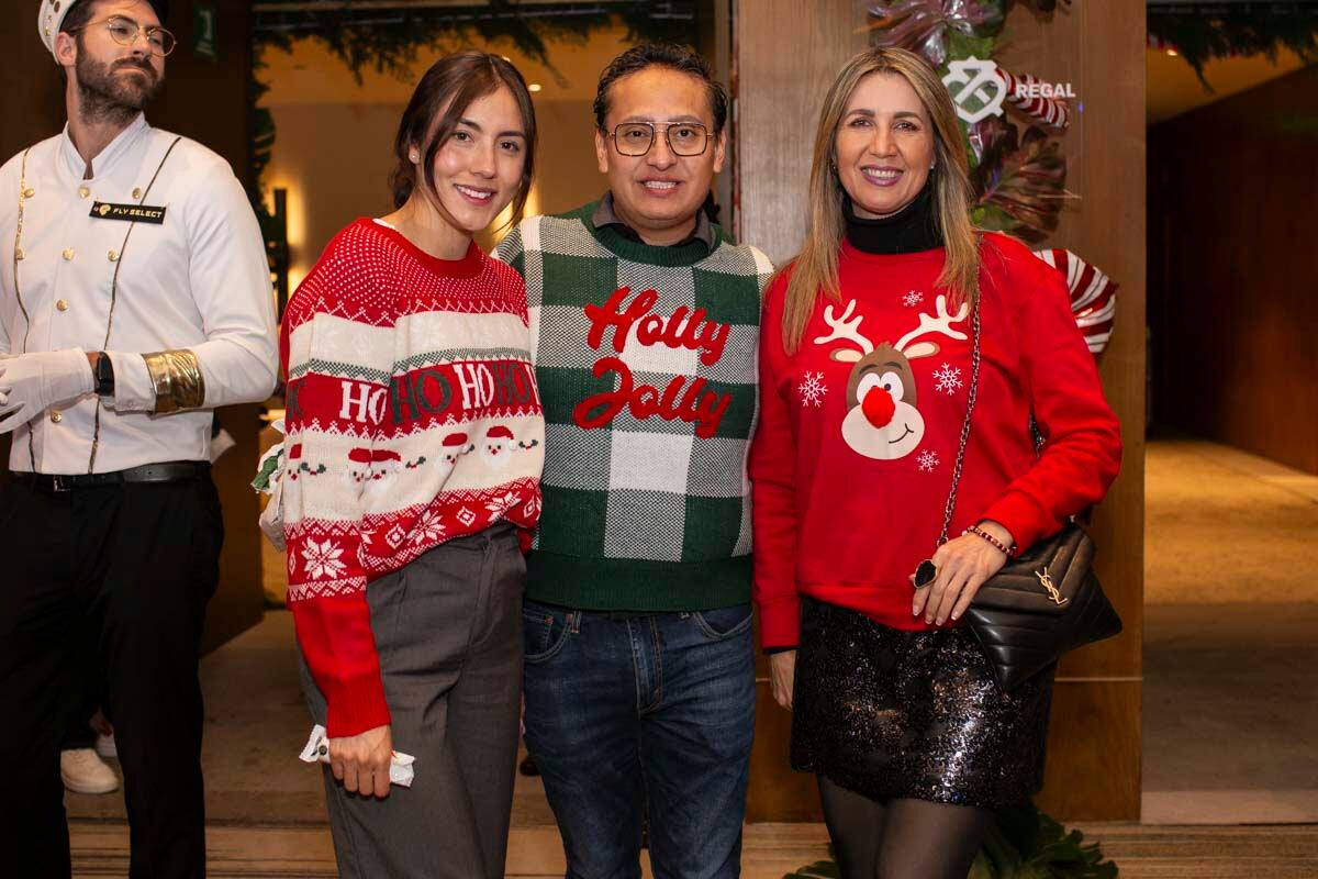Fernanda Cuevas, Eduardo Tagle y Desirée Navarro. (Foto: Esteban Torreblanca)