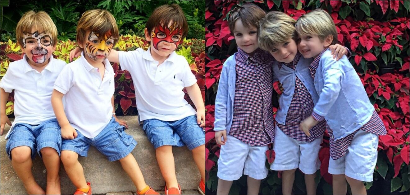 <p>Los trillizos de Inés Gómez Mont son adorables. <strong>Fotos: Instagram</strong></p>
