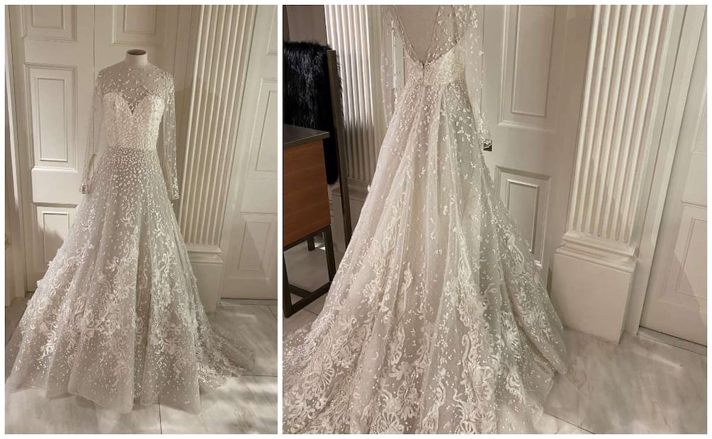 Hanna Jaff  y sus espléndidos vestidos de novia