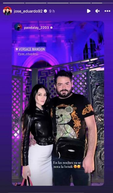 Paola Dalay y José Eduardo Derbez/Instagram.