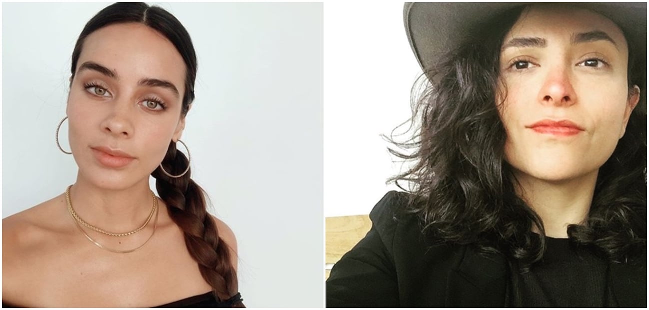 Esmeralda Pimentel y Bárbara Arredondo de la mano en "Juntas somos paz" 
