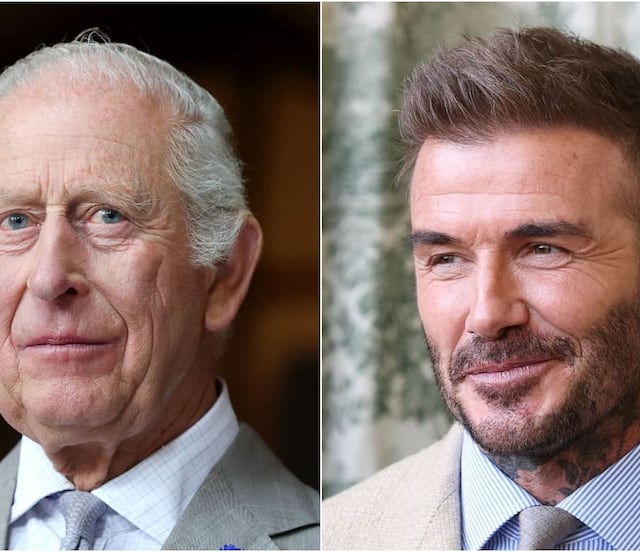 Así sorprendió el rey Carlos III a David Beckham en su cumpleaños 50
