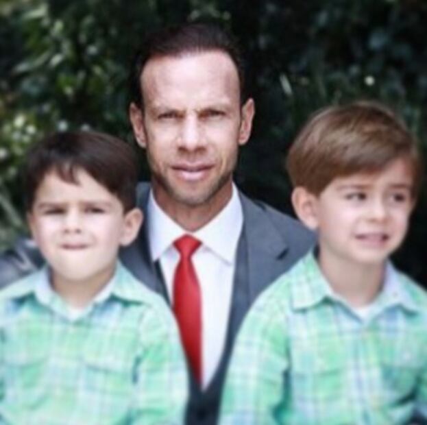 La foto más reciente de los hijos de Paola Rojas y Luis Roberto Alves Zague