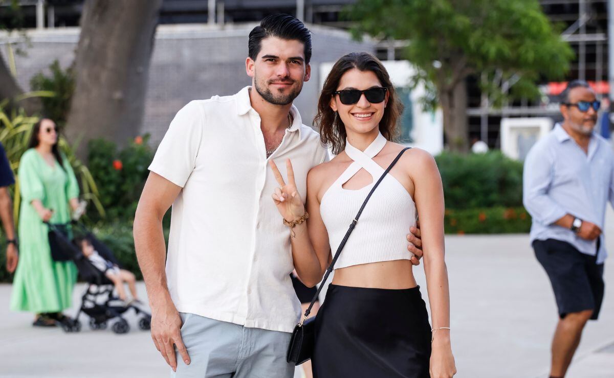 Fabrizio Villavicencio y Fernanda Peña / Foto: Esteban Torreblanca