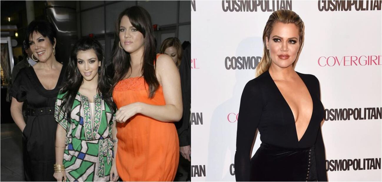 Así cambió el cuerpo de Khloé Kardashian