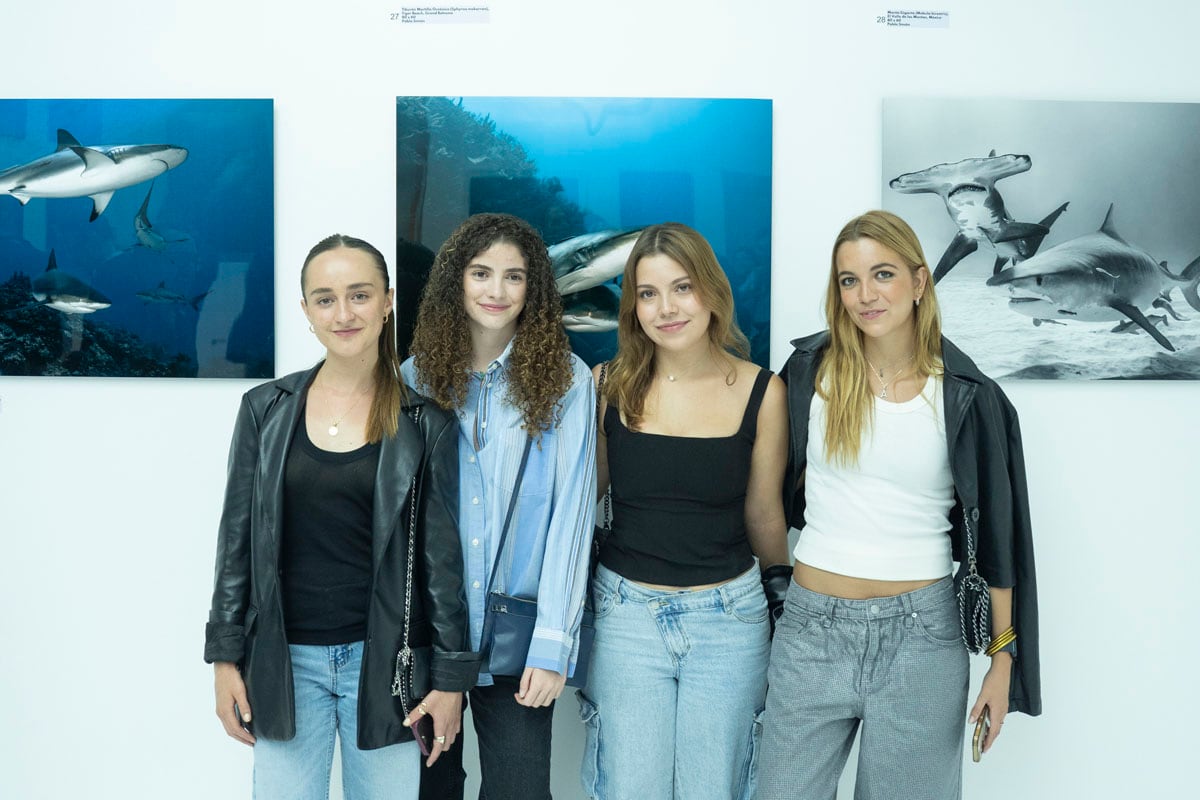 María Emilia Alonso, Marian Simone, Natalia del Olmo y Andrea Díaz. (Foto: Héptor Arjona)