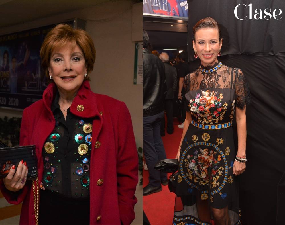 Margarita Zavala en el estreno del musical “Hoy no me puedo levantar” que protagoniza Belinda