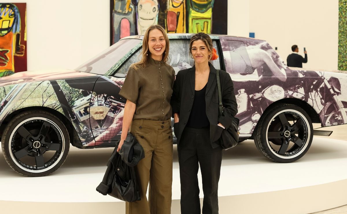 Sofía Canseco y Marieta Guzmán. (Foto: Esteban Torreblanca)