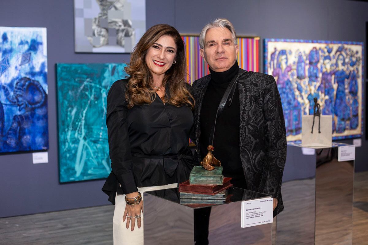 Maricarmen Puente y  Jean Pierre Renucci. (Foto: Esteban Torreblanca)