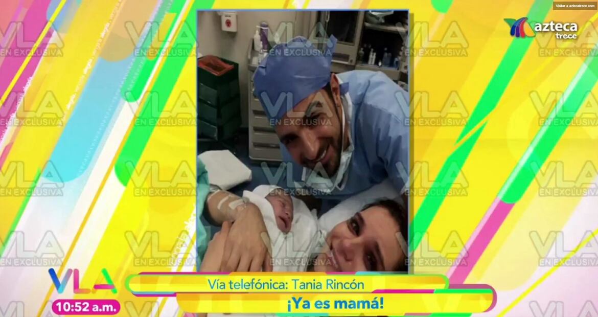 Las primeras fotografías de Patricio, el hijo de Tania Rincón y Daniel Pérez