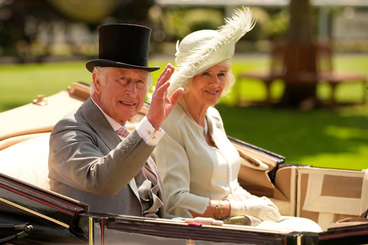 Rey Carlos III y reina Camilla de Inglaterra. (Foto: AP)