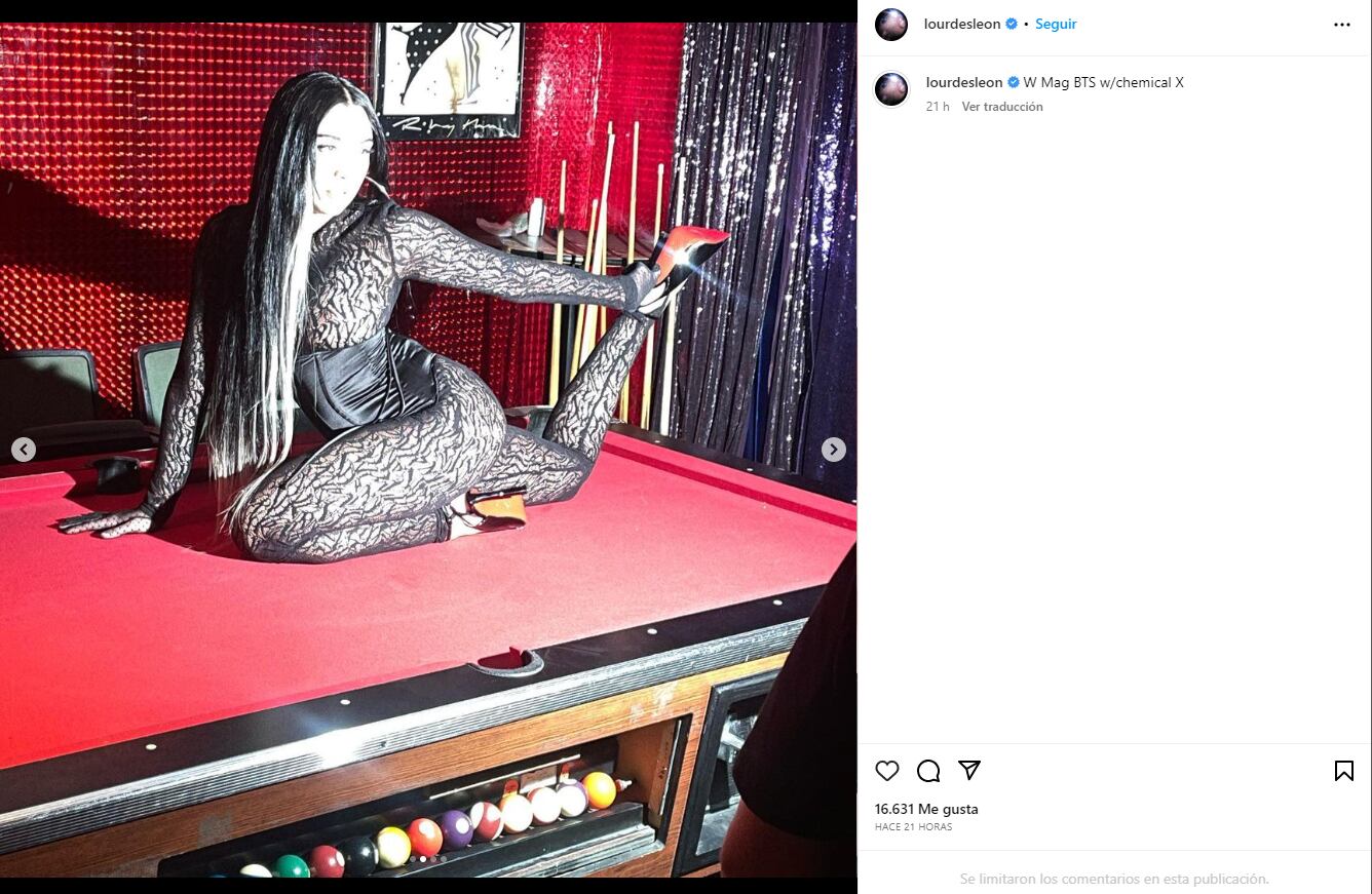 Lourdes León, hija de Madonna / Instagram: @lourdesleon