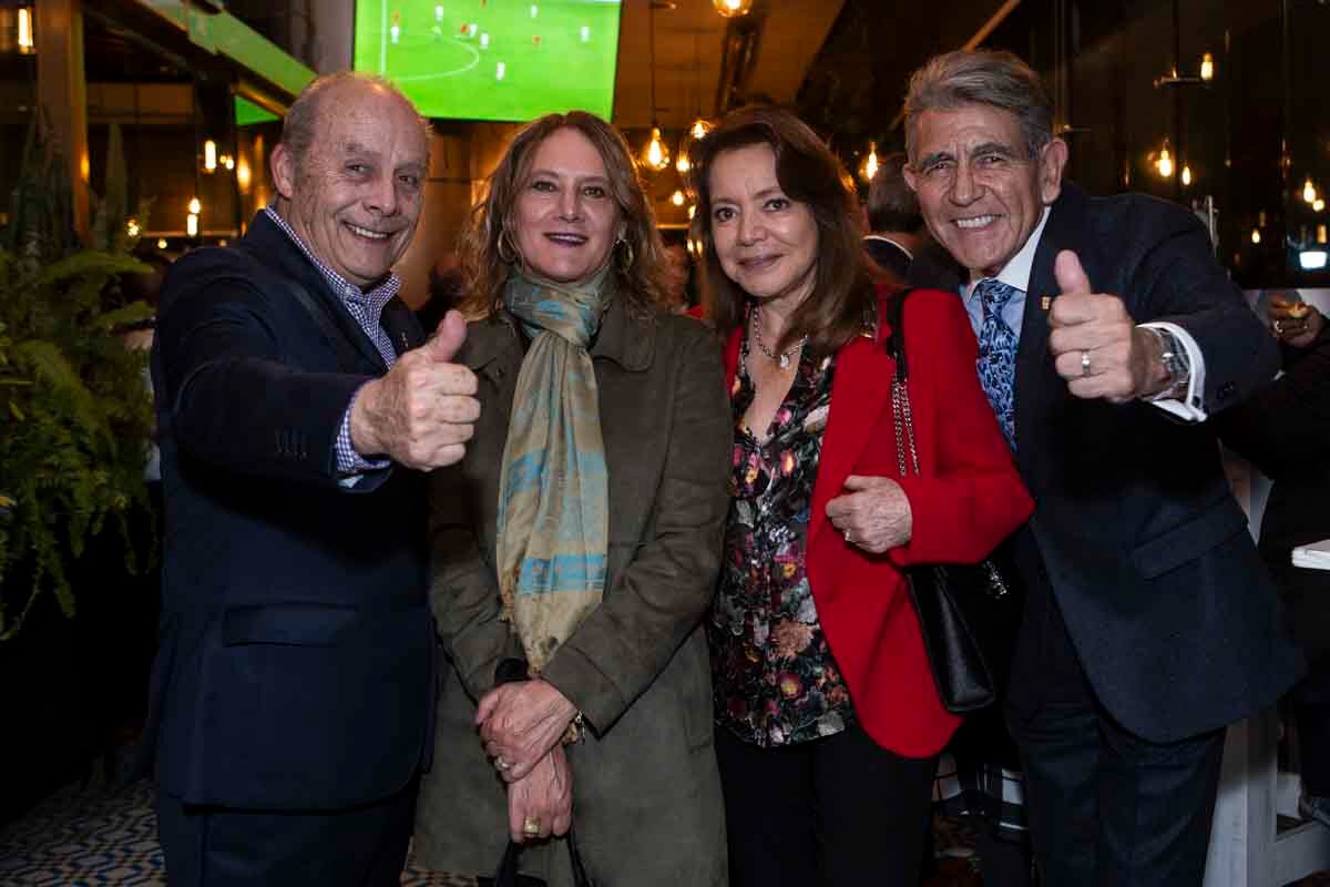 Alberto Valencia, Geraldine Arias, Margarita Góngora y José Manuel Delgado. (Foto: Esteban Torreblanca)