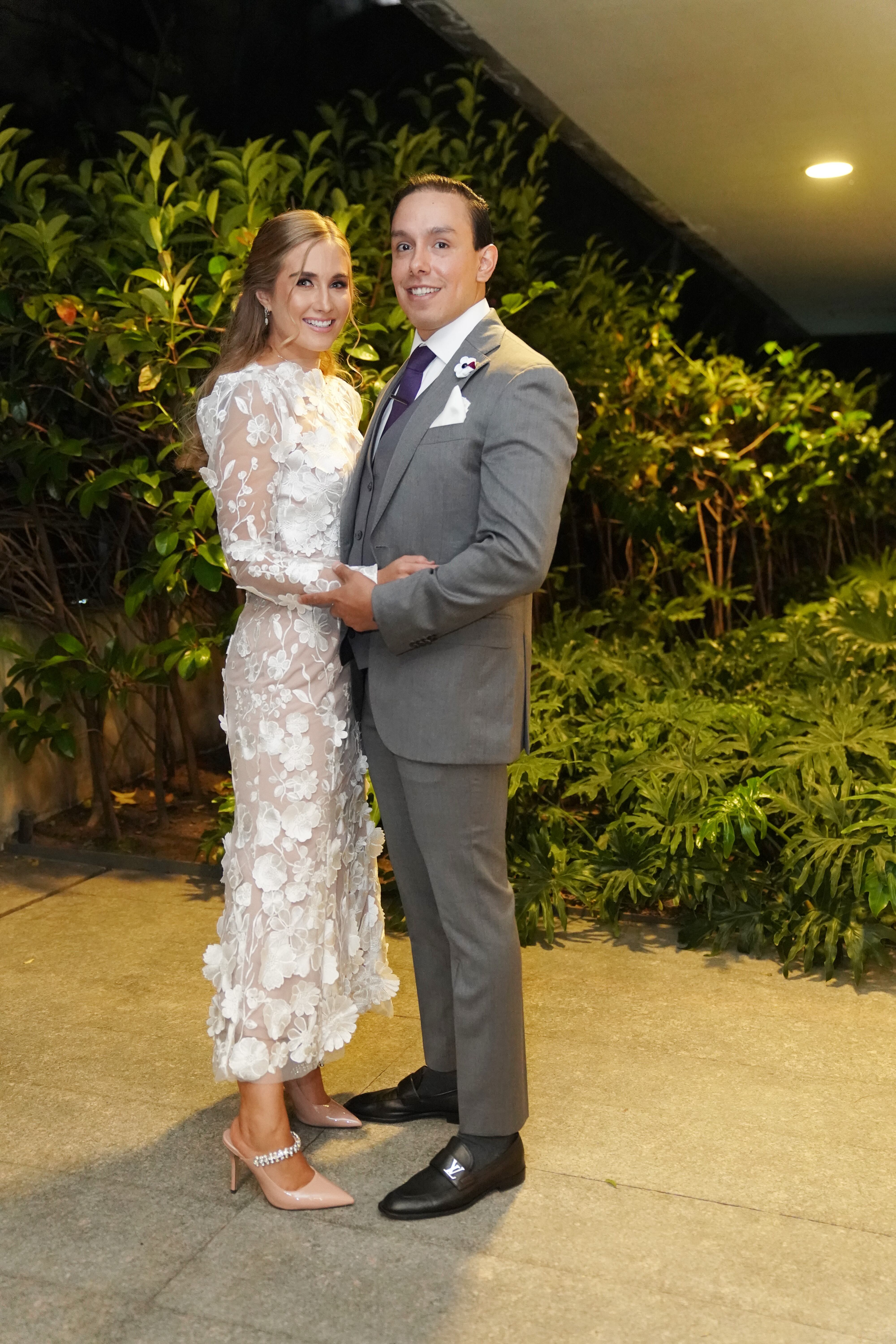 Sofía López Navarro y Carlos Ramírez Barriga. (Foto: Leonardo Gómez)