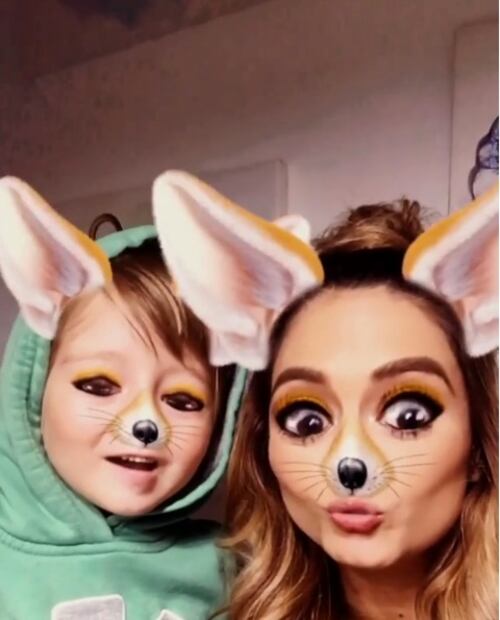 Las fotos más tiernas de Galilea Montijo y su hijo Mateo Reina  