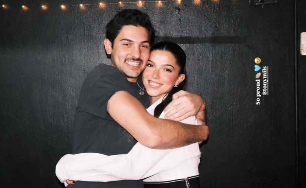 Tony Mils junto a Eugenia Rodríguez / Foto: Instagram
