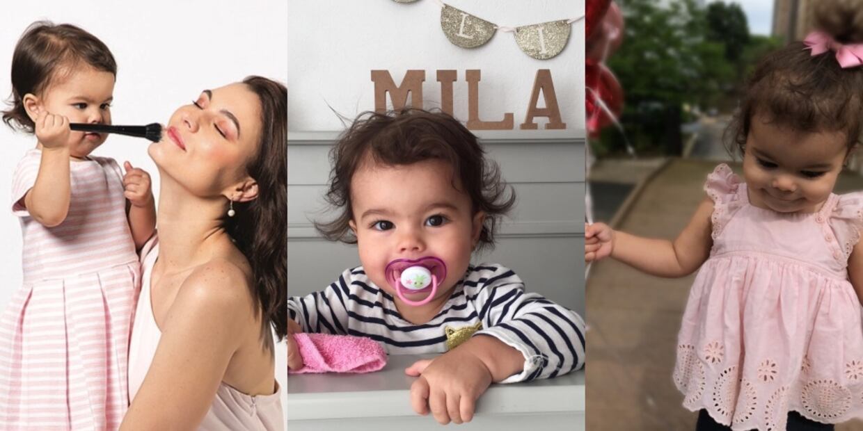 Fotos. Mira cómo ha crecido la pequeña Mila Mayer Subtil, hija de Sergio Mayer Mori
