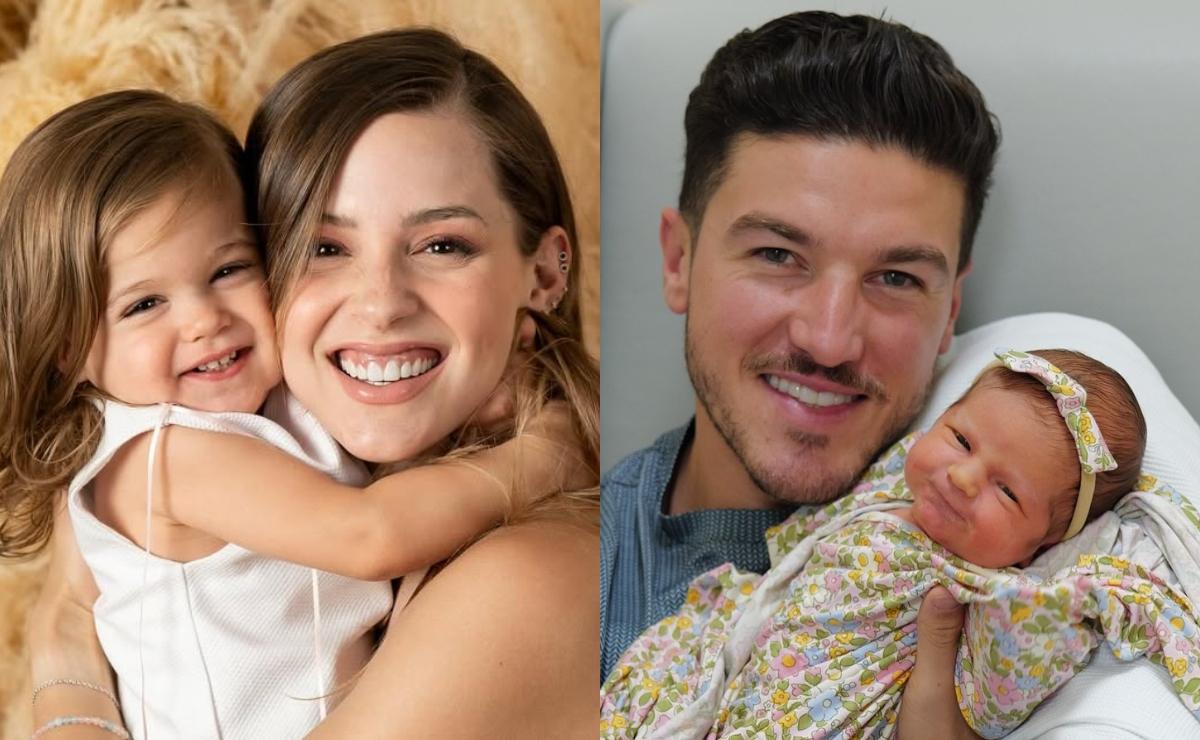 El tierno encuentro de Isabel y Mariel, hijas de Mariana Rodríguez y Samuel García 