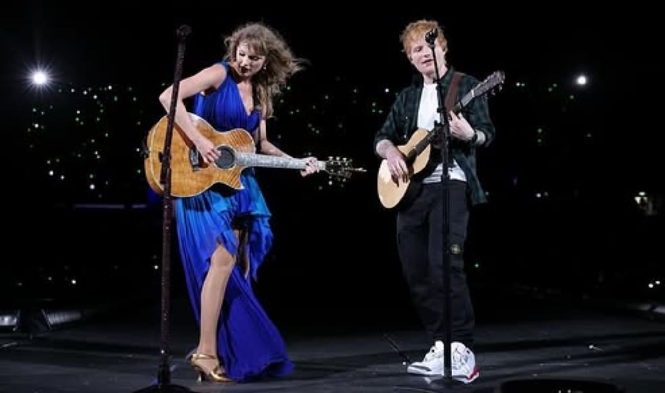 Taylor Swift y Ed Sheeran / Foto: Instagram