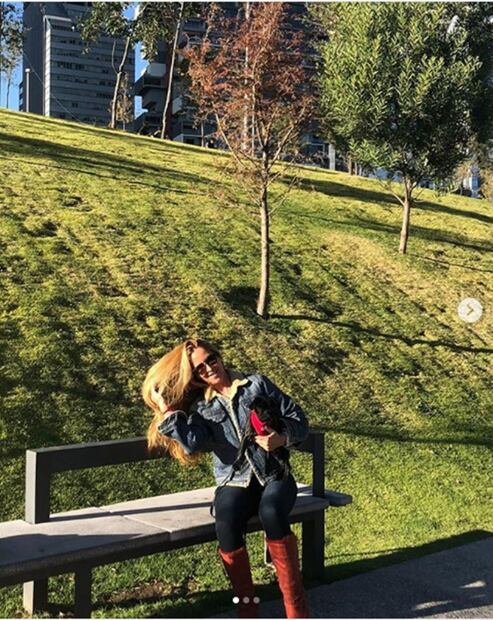 Ella es Kalusha, la mascota de Mariana Rivas