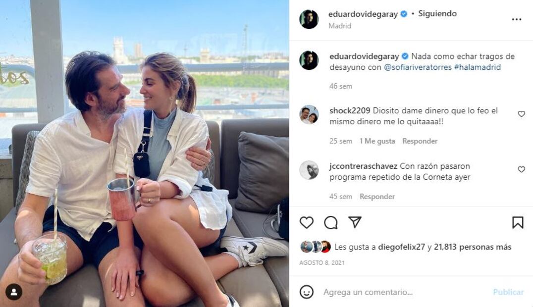 Eduardo Videgaray cuenta cómo se conocieron su hija y Sofía Rivera Torres