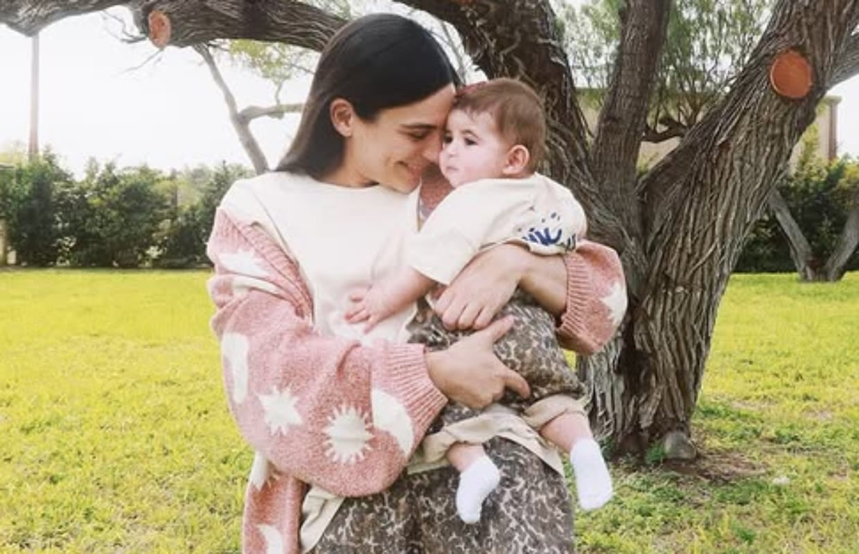 Aria, hija de Ana Brenda y Zacarías Melhem / Foto: Instagram