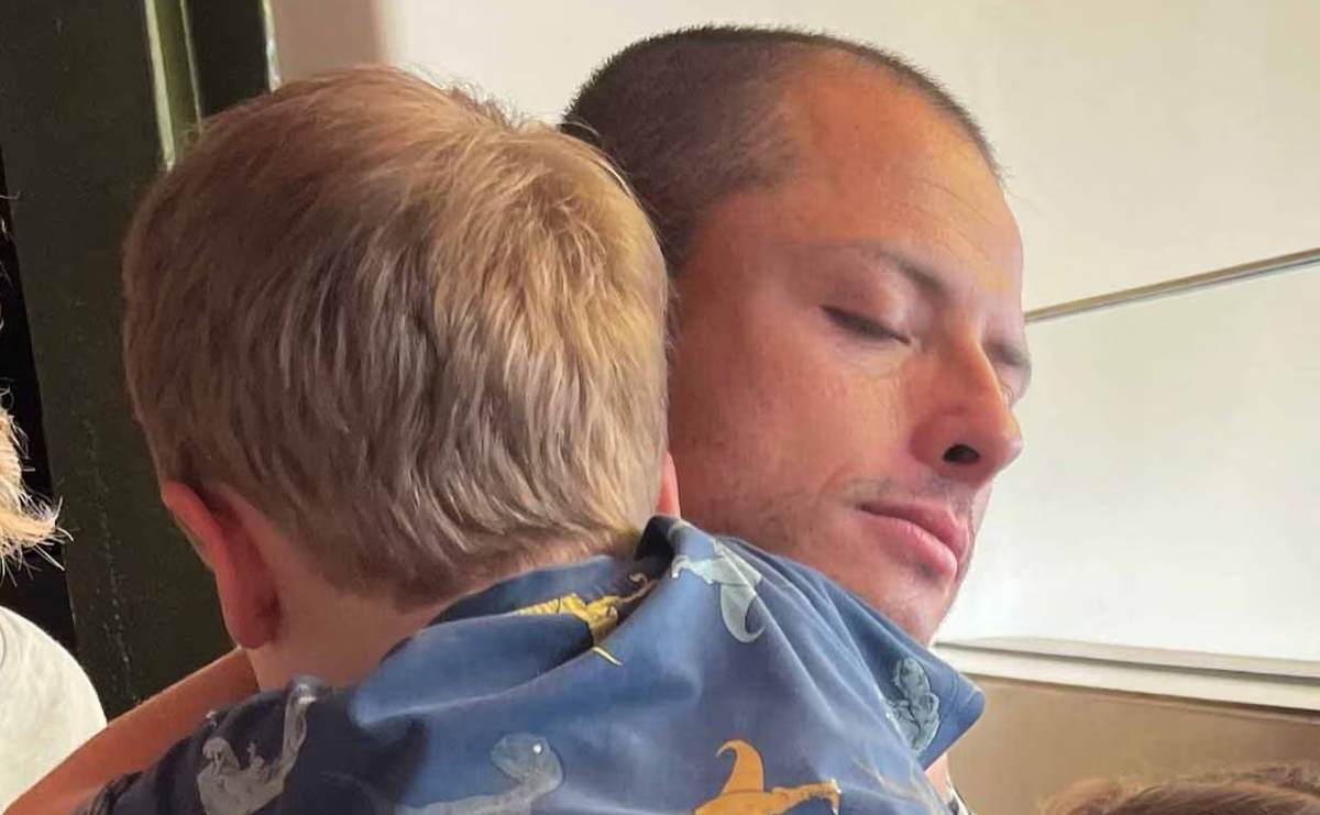 Javier “Chicharito” Hernández comparte nuevas fotos de sus hijos con Sarah Kohan