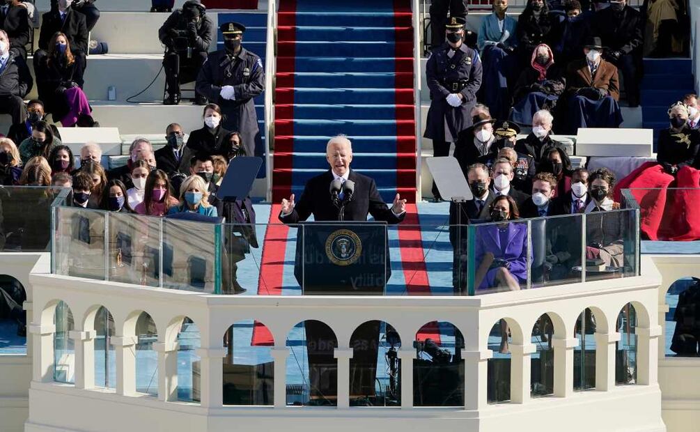 Joe Biden toma protesta como el nuevo presidente de Estados Unidos