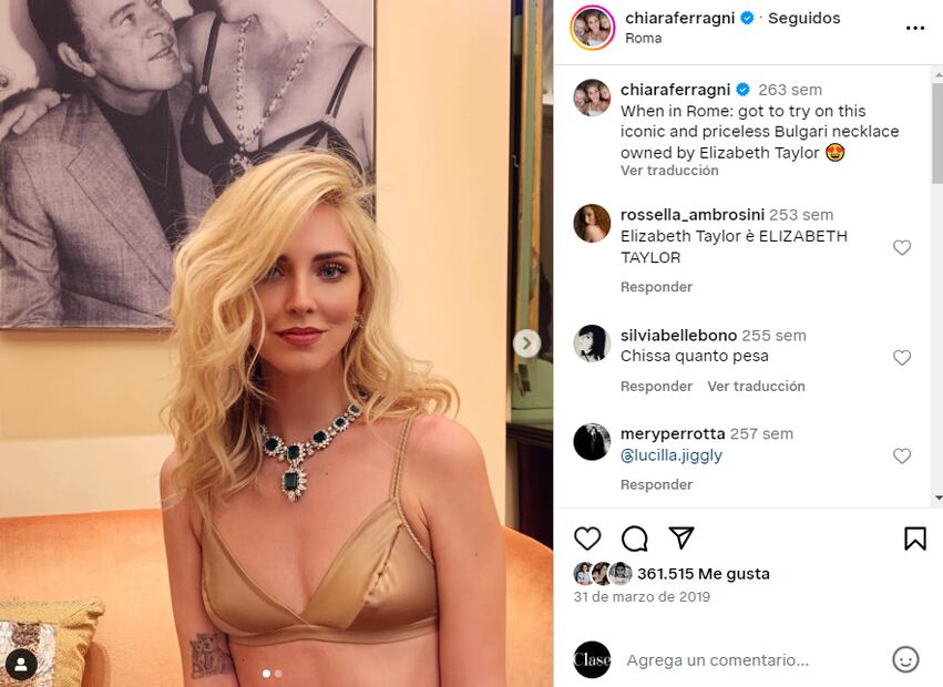 Chiara Ferragni/Instagram