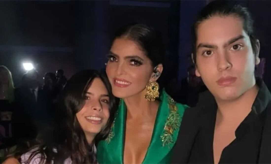 Ana Bárbara con Paula y José Emilio Levy / Instagram