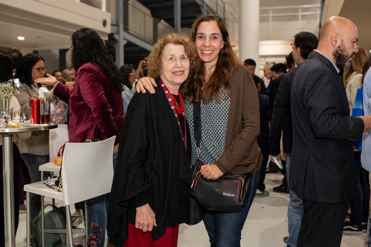 Adel Goldschmied y Sandra Verdi. (Foto: Esteban Torreblanca)