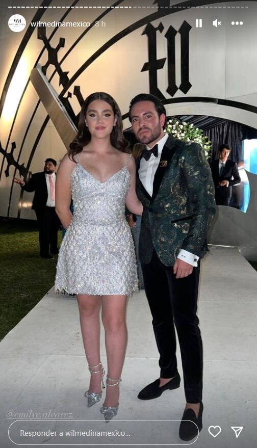 Emily Cinnamon, hija del 'Canelo' Álvarez, celebra sus XV con espectacular fiesta