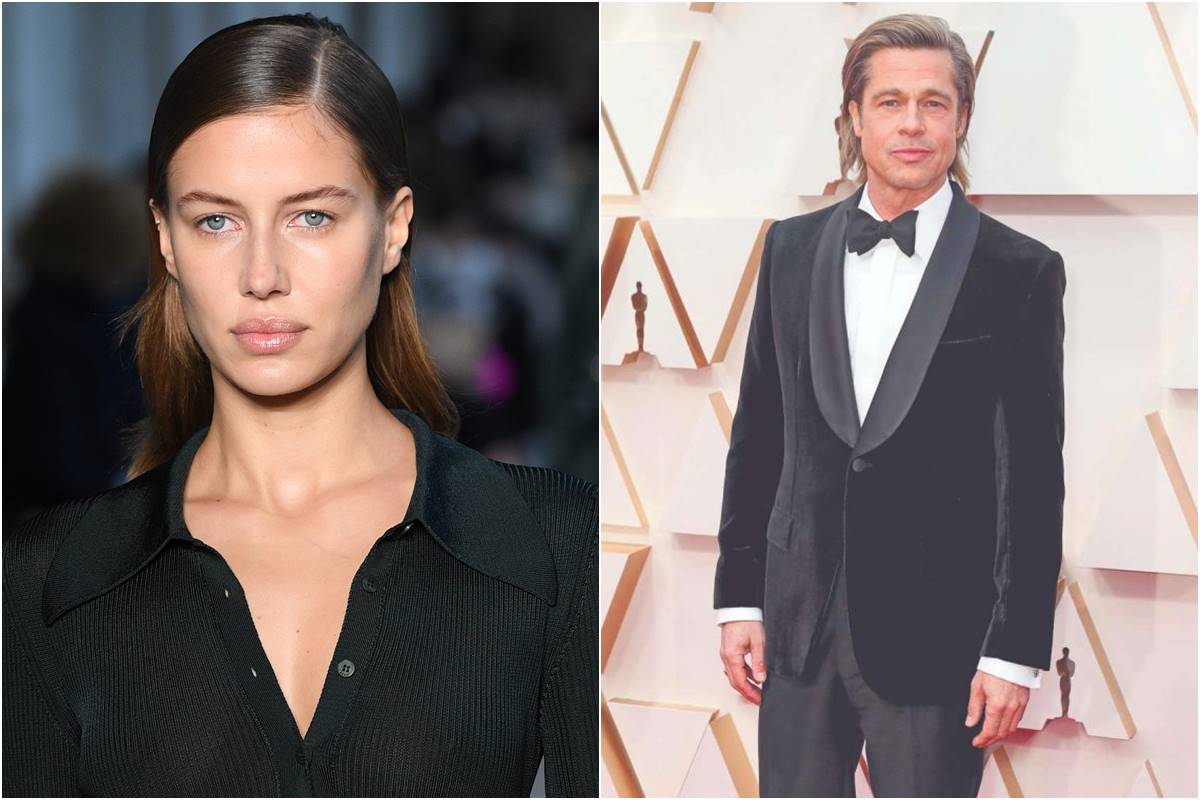 Brad Pitt y la modelo Nicole Poturalski terminan su romance