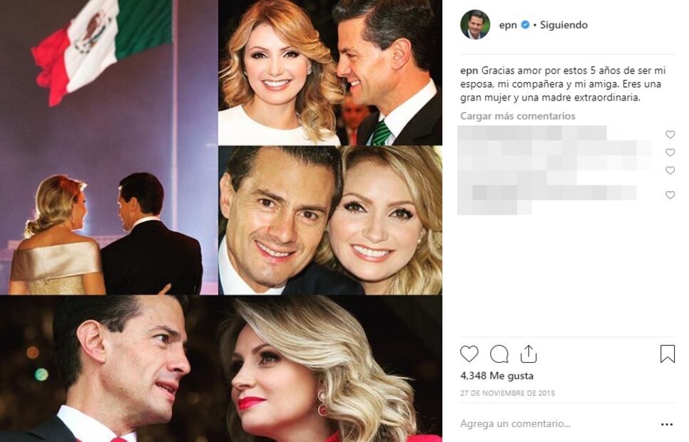 Así han cambiado los mensajes de amor entre EPN y Angélica Rivera con los años