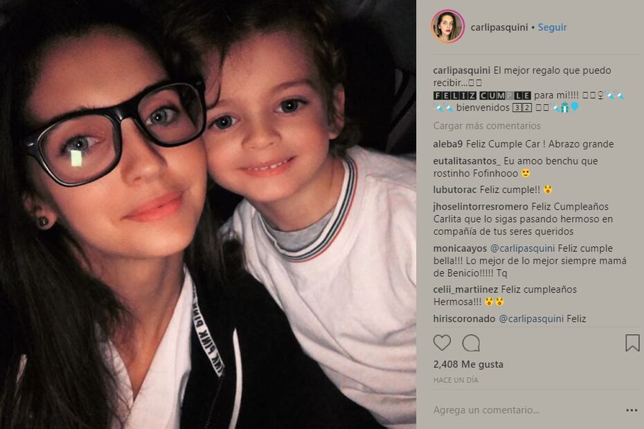 Paulina Goto dedica tierno mensaje a la ex pareja de Horacio Pancheri, su novio 