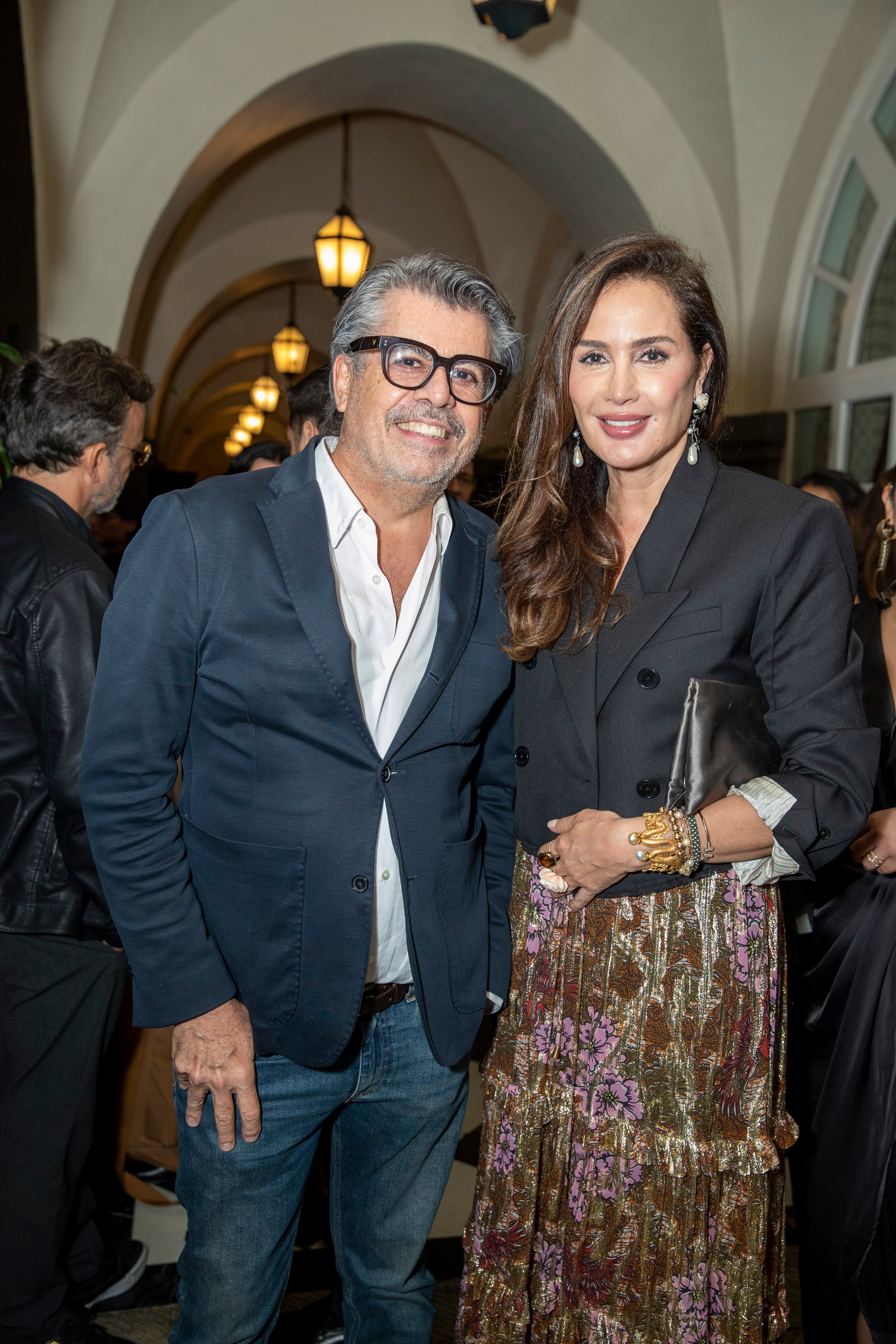 Carlos Salcido y Martha Cristiana. (Foto: Edgar Silva Fuentes)