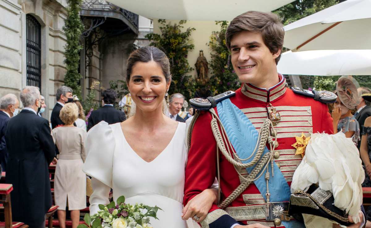 Majestuosa boda de Carlos Fitz-James Stuart y Belén Corsini