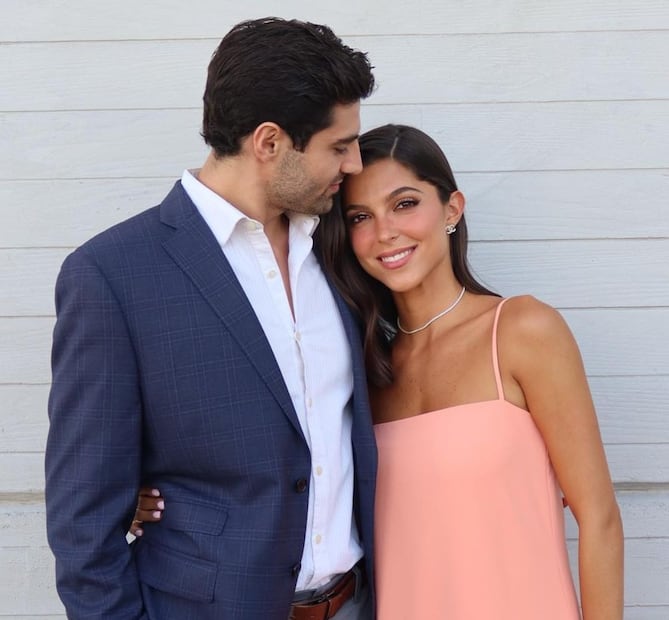 Eugenia Rodríguez Cantú y Emilio Antun / Instagram