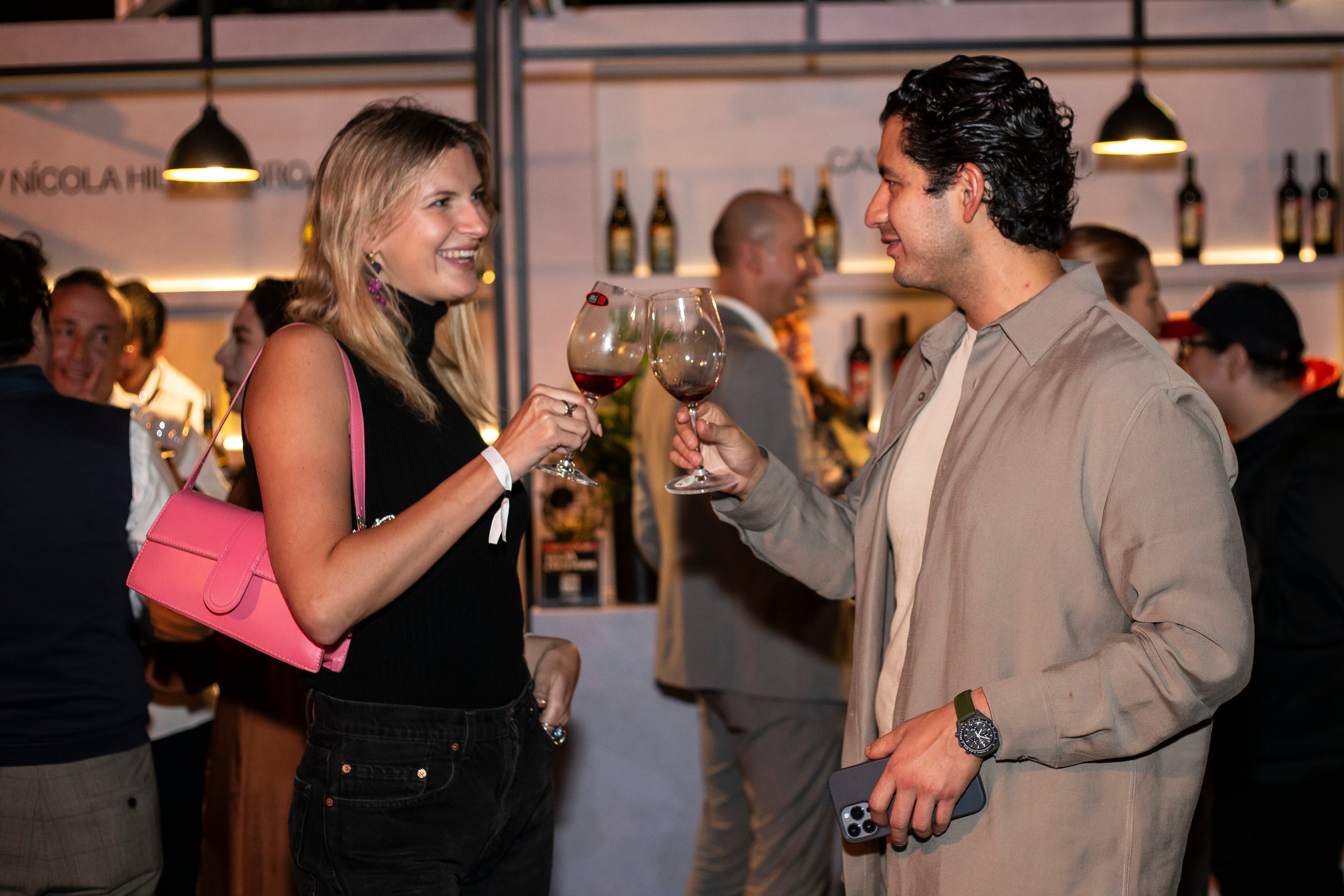 Camilla Daghino y Chucho Arroyo. (Foto: Esteban Torreblanca)