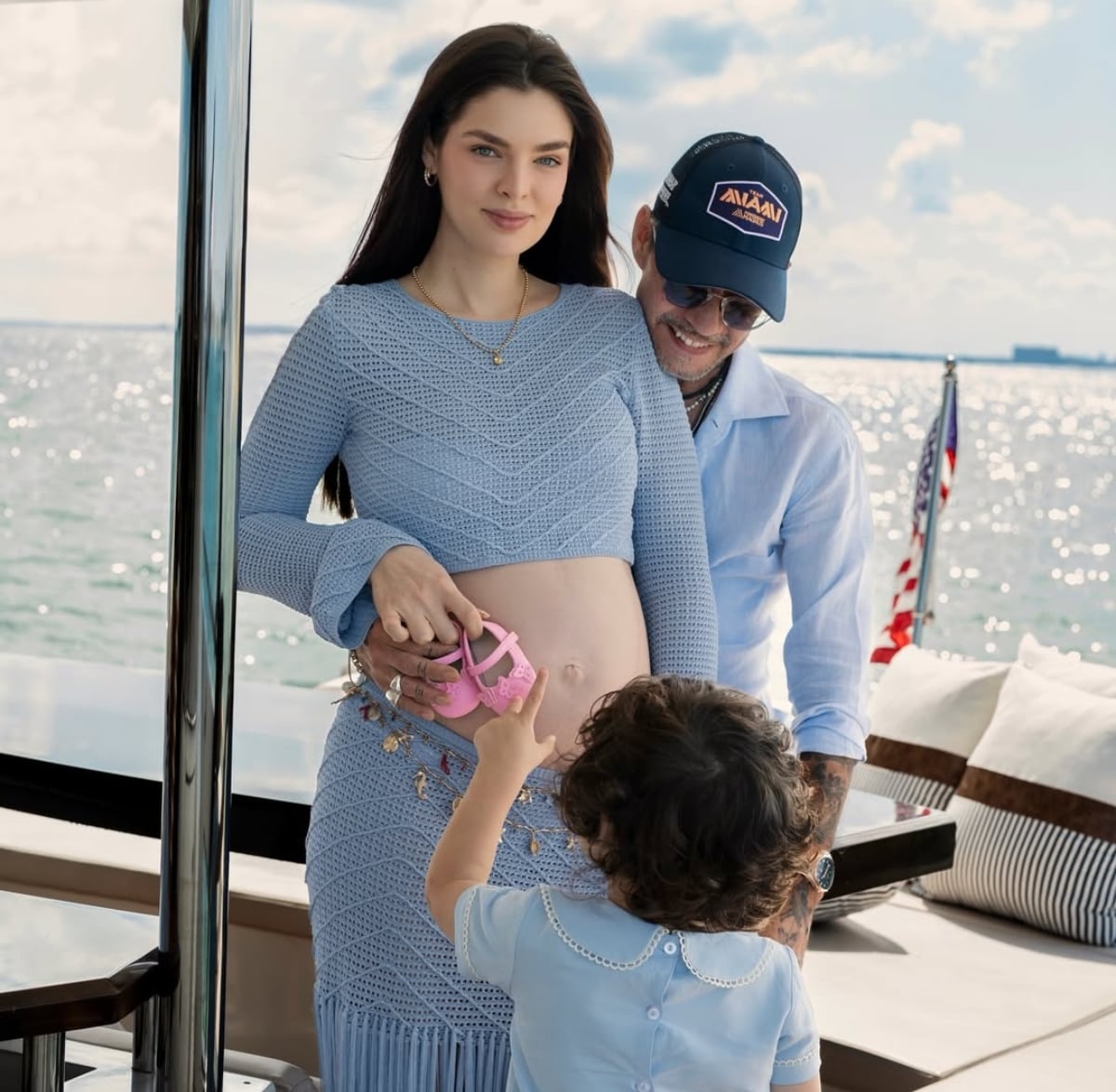 Nadia Ferreira y Marc Anthony anunciaron que esperan una niña / Foto: Instagram