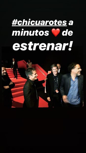 Gael García y Fer Aragonés en Cannes