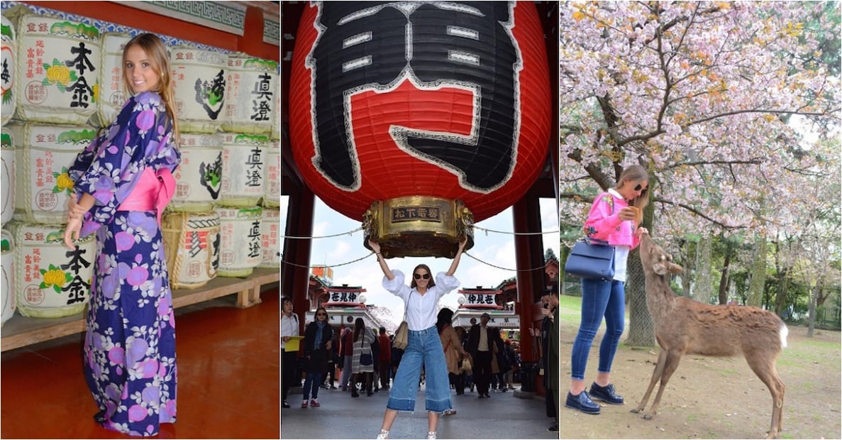 Personalidades de la sociedad mexicana que están de vacaciones en Japón