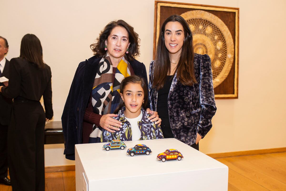 Consuelo Téllez, Carolina Ogarrio y Lucía Téllez. (Foto: Esteban Torreblanca)